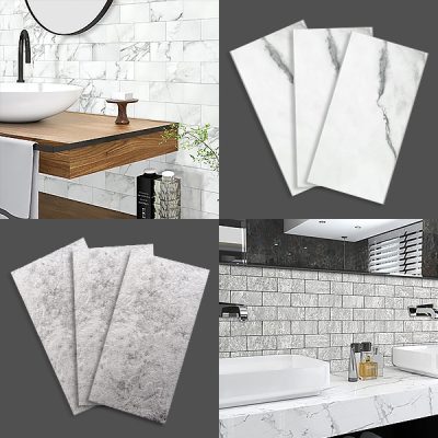 Azulejos de pared adhesivos 3D (10 unidades) | INSTATILE