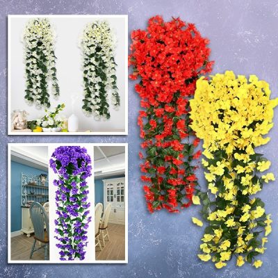 Ramo de flores artificiales colgantes | HANGROSE