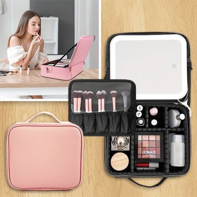 Bolsa de maquillaje de viaje | GLAMANIA