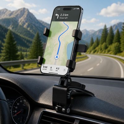Soporte para teléfono en el tablero del coche | DASHDOCK